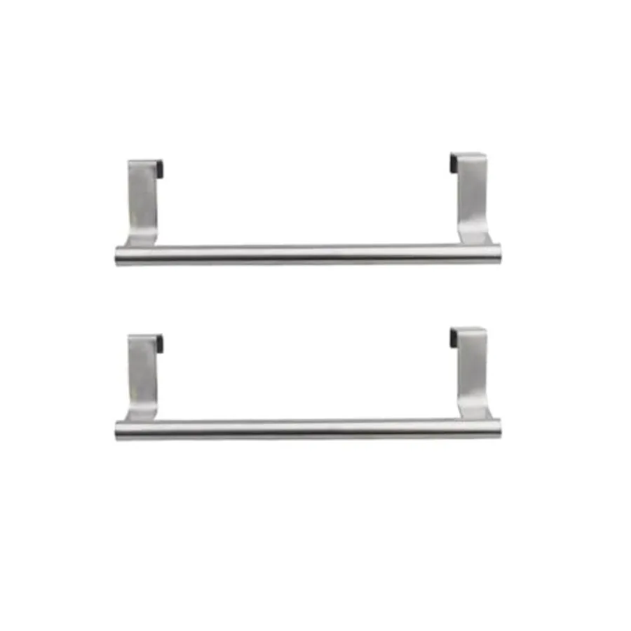2 Pieces Towel Bar, Stainless Steel Towel Hanger Kitchen Cabinet Towel Rack, Over Door Towel Rack Bar Holders Color:S, 2pcs
2 Pieces Towel Bar, Stainless Steel Towel Hanger Kitchen Cabinet Towel Rack, Over Door Towel Rack Bar Holders Color:S, 2pcs