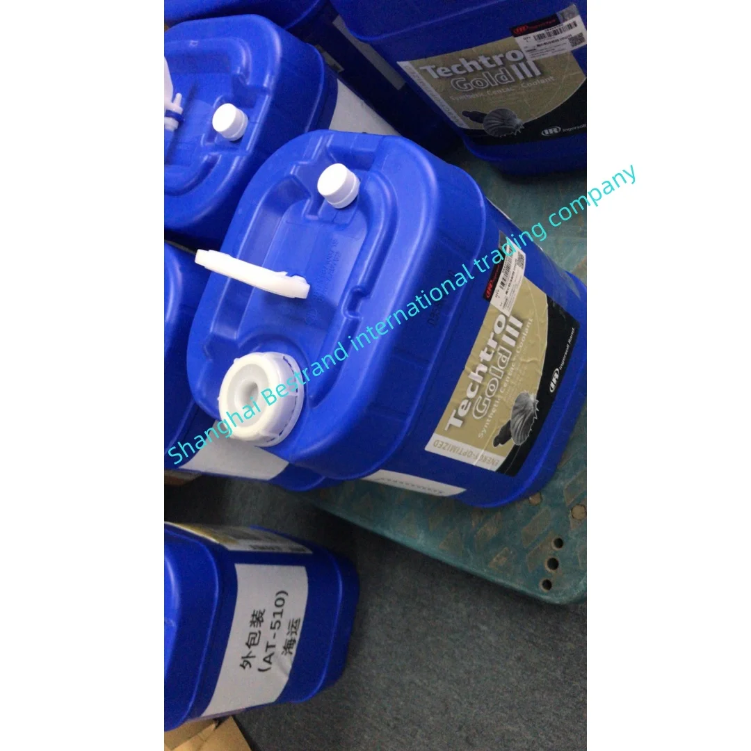 38459590 20L Techtrol Gold synthetic coolant for Ingersoll rand Air Compressor spare parts
38459590 20L Techtrol Gold synthetic coolant for Ingersoll rand Air Compressor spare parts