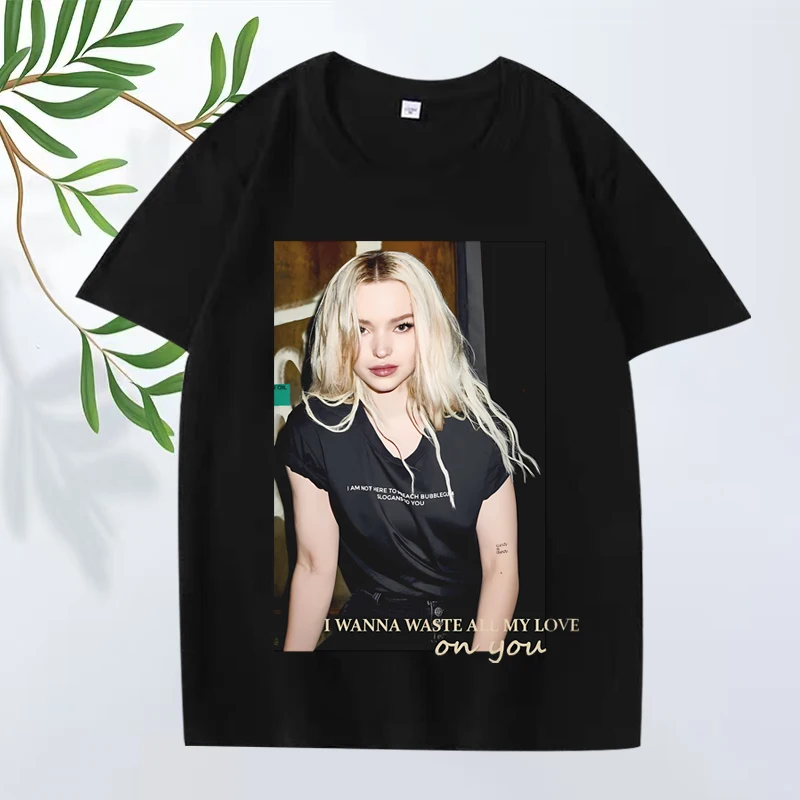 Dove Cameron Waste Classic T Shirt men ’s women Oversized 100% Cotton streetwear short sleeve fashion Summer print Unisex tops
Dove Cameron Waste Classic T Shirt men ’s women Oversized 100% Cotton streetwear short sleeve fashion Summer print Unisex tops