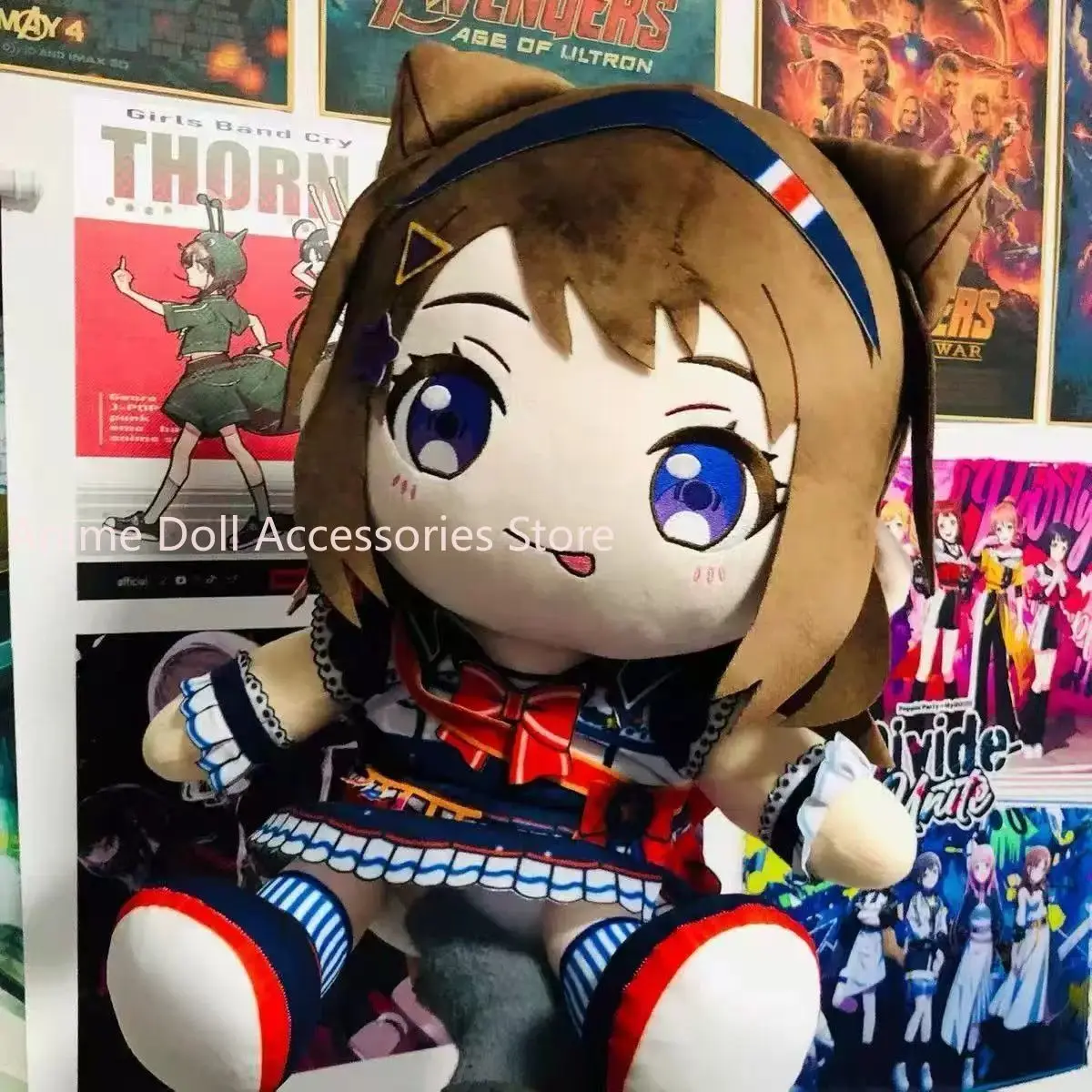 Anime BanG Dream Toyama Kasumi Cosplay 40cm Stuffed Cotton Doll Toys Dress-Up Cos Plush Figure Mascot Birthday Fans Gift
Anime BanG Dream Toyama Kasumi Cosplay 40cm Stuffed Cotton Doll Toys Dress-Up Cos Plush Figure Mascot Birthday Fans Gift