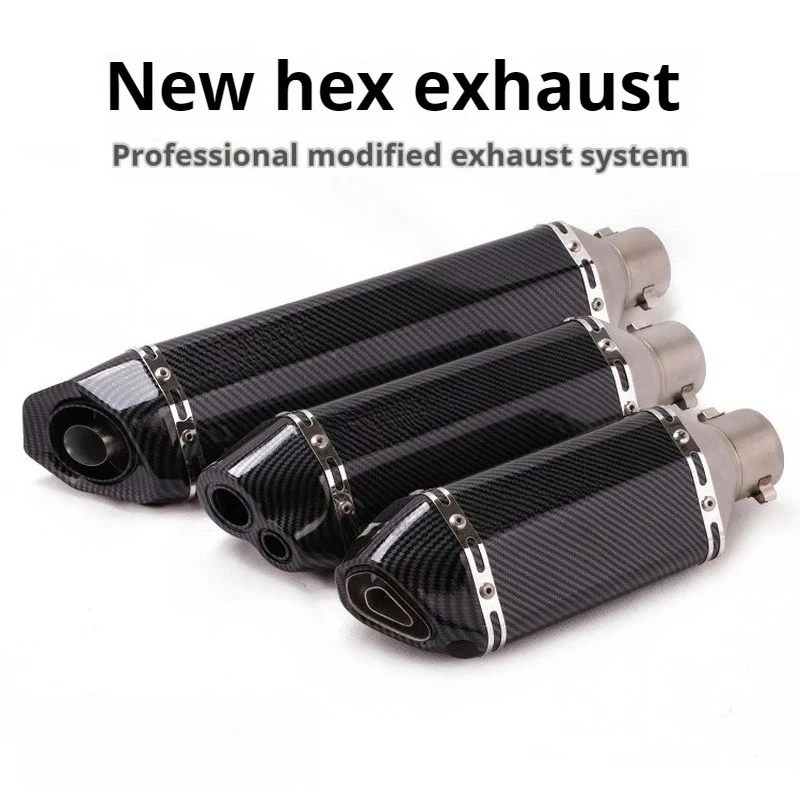 Kpr150 Horizon 350r3r25 Gsx Ninja250z400 Huanglong 300 Modified Small Hexagonal Exhaust Pipe Model Universal Modification Parts
Kpr150 Horizon 350r3r25 Gsx Ninja250z400 Huanglong 300 Modified Small Hexagonal Exhaust Pipe Model Universal Modification Parts