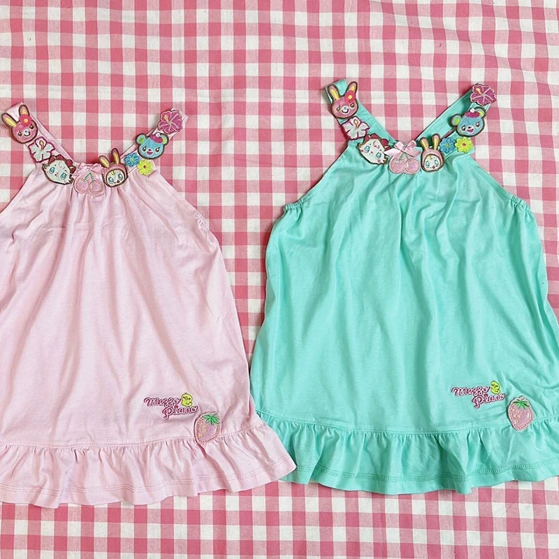 Japanese Cartoon Embroidery Lolita Tank Tops Women Y2K Aesthetic Kawaii Sleeveless Vest Harajuku Kawaii Cute Ruffled Camisole
Japanese Cartoon Embroidery Lolita Tank Tops Women Y2K Aesthetic Kawaii Sleeveless Vest Harajuku Kawaii Cute Ruffled Camisole