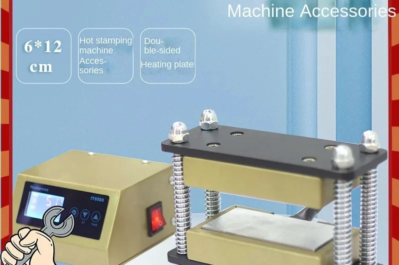 Manual hydraulic 6 * 12cm upper and lower heating plate grease pressing machine accessories
Manual hydraulic 6 * 12cm upper and lower heating plate grease pressing machine accessories