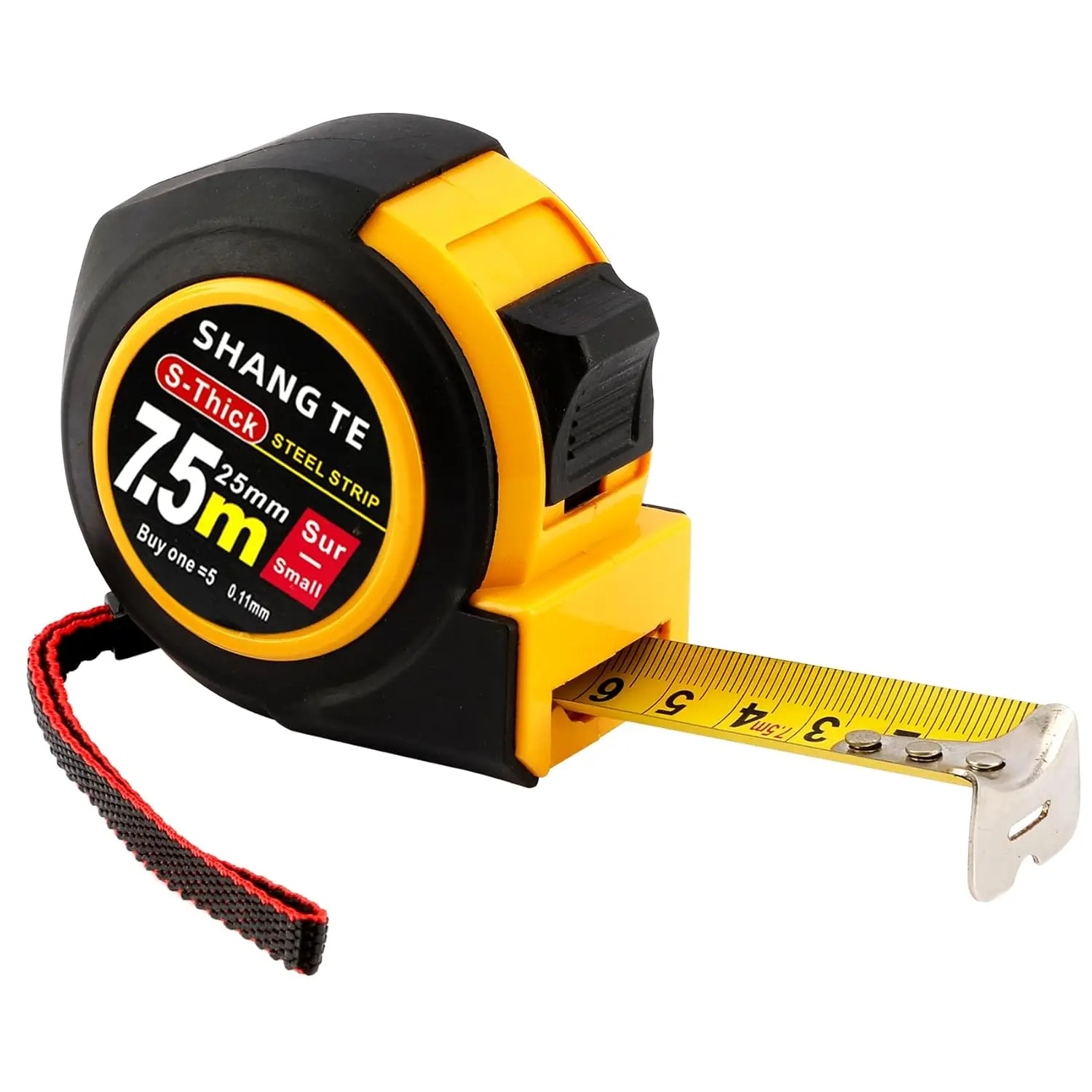 25 ft Tape Measure, Easy Read, Manual Lock, Durable Case, for Construction & DIY
25 ft Tape Measure, Easy Read, Manual Lock, Durable Case, for Construction & DIY