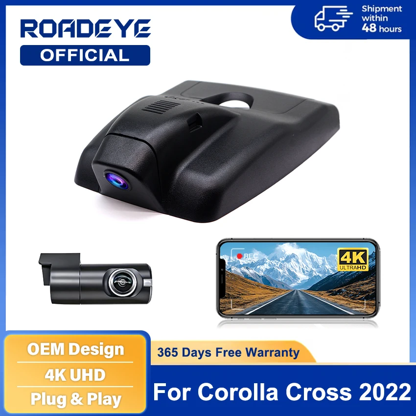 4K UHD Plug and Play Dash cam OEM Car DVR Camera WIFi Video Recorder For Toyota Corolla Cross 2022,Easy Install Car DVR Camera
4K UHD Plug and Play Dash cam OEM Car DVR Camera WIFi Video Recorder For Toyota Corolla Cross 2022,Easy Install Car DVR Camera
