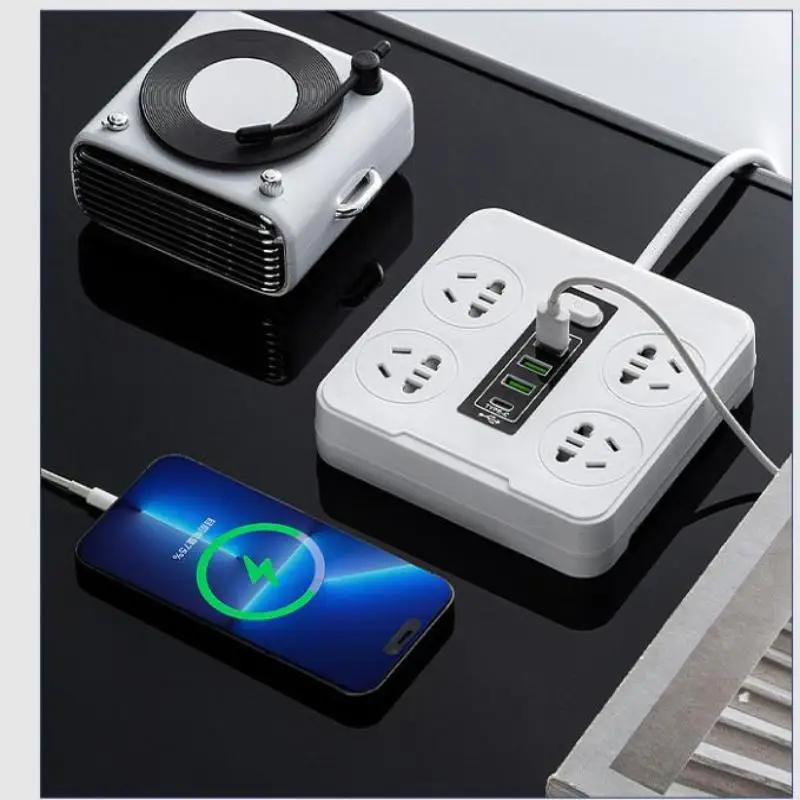 Universal Power Strip Socket EU US AU Plug With USB Type-c PD Surge Protector Power Cord Extension Sockets
Universal Power Strip Socket EU US AU Plug With USB Type-c PD Surge Protector Power Cord Extension Sockets