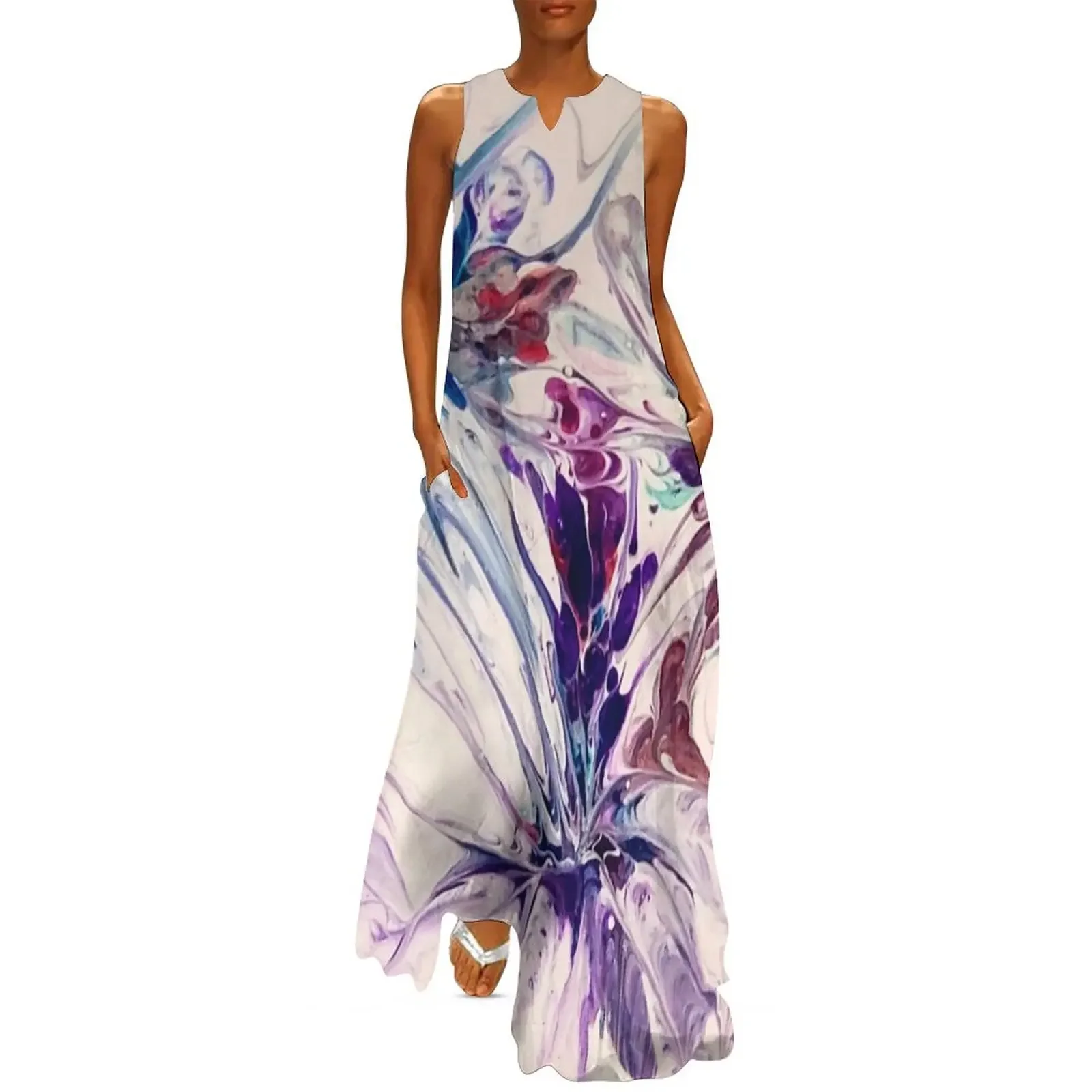 Artful Flowers Long Dress dresses for woman 2025 Cocktail of dresses luxury woman evening dress Woman's evening dress 
Artful Flowers Long Dress dresses for woman 2025 Cocktail of dresses luxury woman evening dress Woman's evening dress