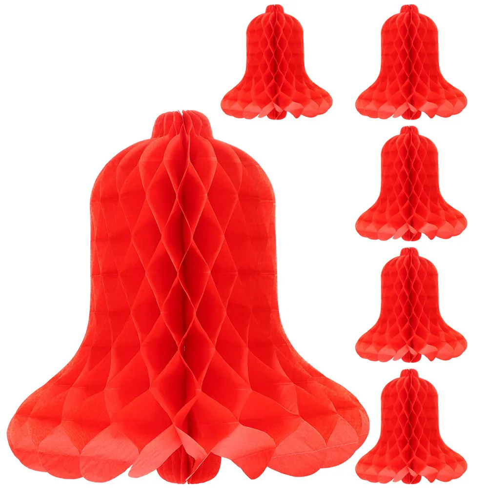 6Pcs Honeycomb Paper Hanging Bells Premium Festive Party Decorations Photo Props for Birthday Wedding Baby Shower Ceiling Wall
6Pcs Honeycomb Paper Hanging Bells Premium Festive Party Decorations Photo Props for Birthday Wedding Baby Shower Ceiling Wall