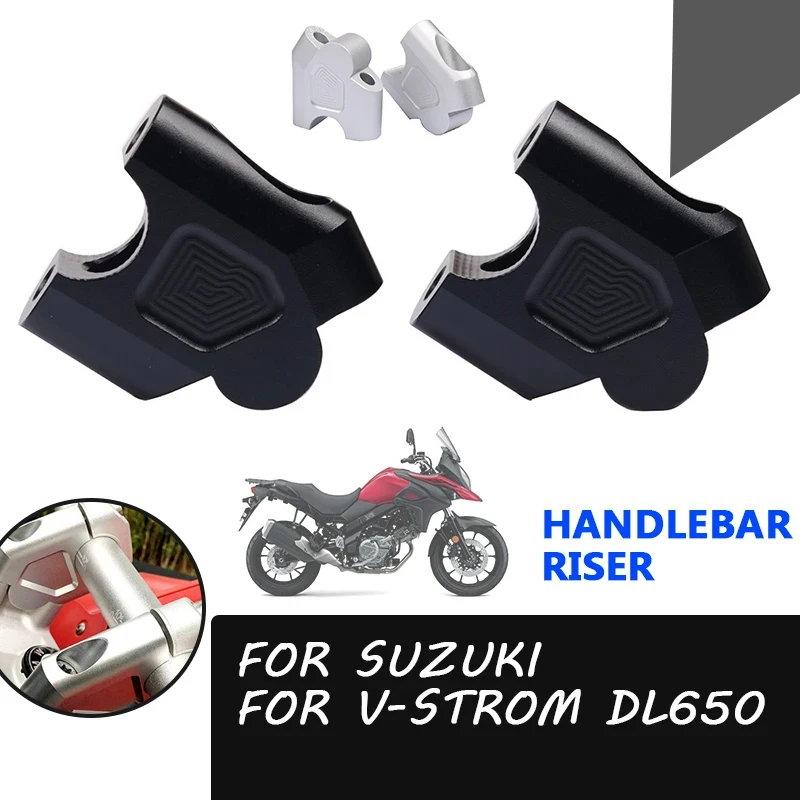 Motorcycle Handlebar Riser Drag Handle Bar Clamp Extend Adapter For SUZUKI DL650 VStrom 650 DL 650 V-Strom 650VStrom
Motorcycle Handlebar Riser Drag Handle Bar Clamp Extend Adapter For SUZUKI DL650 VStrom 650 DL 650 V-Strom 650VStrom