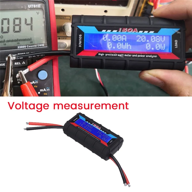 1 PCS 150A High Precision Watt Meter Power Analyzer Backlight LCD Wattmeter 150A Power Meter Black-A05I 
1 PCS 150A High Precision Watt Meter Power Analyzer Backlight LCD Wattmeter 150A Power Meter Black-A05I