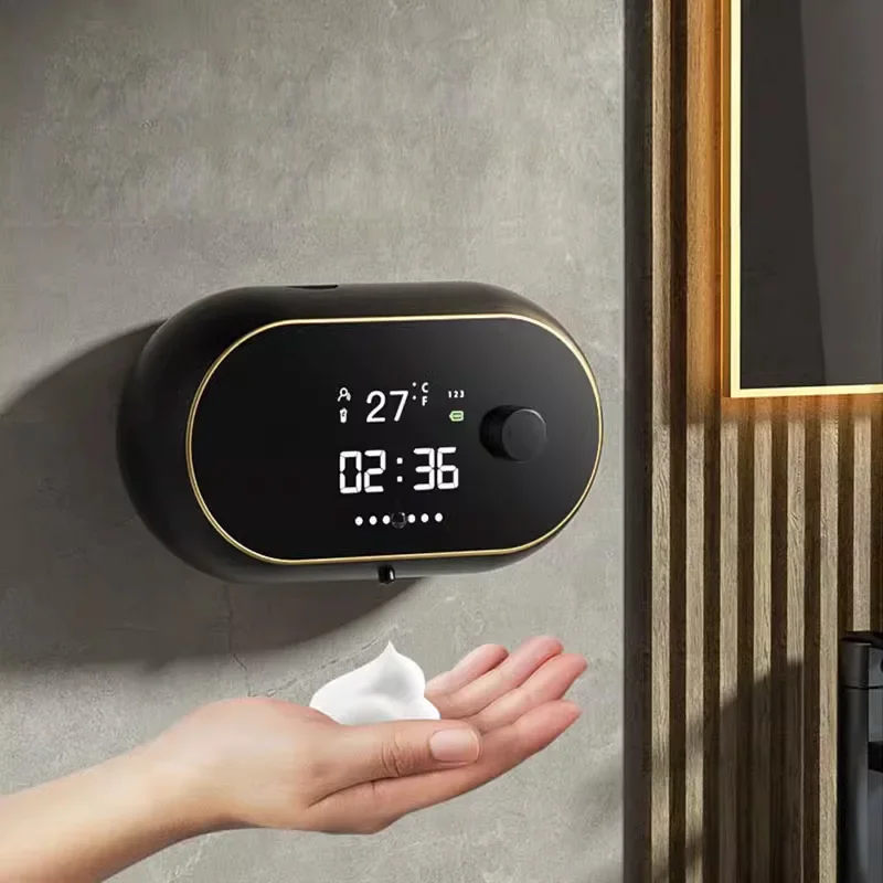 Automatic hand washing liquid machine intelligent induction foam wall mounted induction soap liquid automatic soap dispenser
Automatic hand washing liquid machine intelligent induction foam wall mounted induction soap liquid automatic soap dispenser