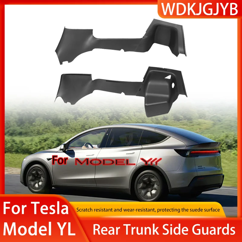 For Tesla New ModelYL 2026 Trunk Side Guards TPE Full Cover Fluff Surface Corner Protection Pads Model YL Rear Trunk Side Guards
For Tesla New ModelYL 2026 Trunk Side Guards TPE Full Cover Fluff Surface Corner Protection Pads Model YL Rear Trunk Side Guards