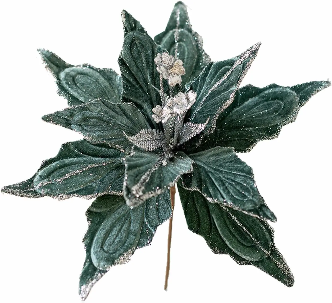 6 шт. рождественские искусственные блестящие цветы пуансеттии для украшения елочного венка, гирлянды
6 шт. рождественские искусственные блестящие цветы пуансеттии для украшения елочного венка, гирлянды