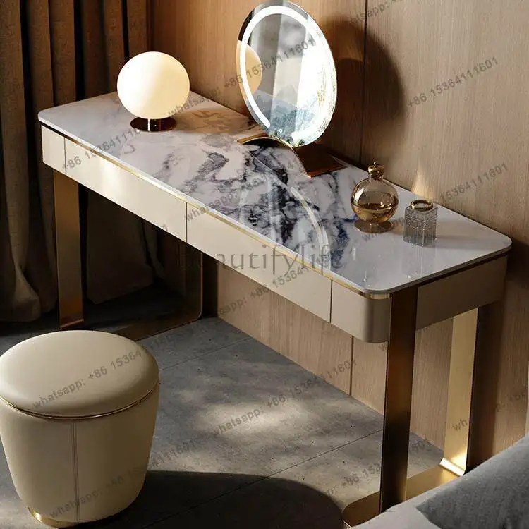 Makeup table, dressing table, bedroom, simple modern solid wood small apartment
Makeup table, dressing table, bedroom, simple modern solid wood small apartment