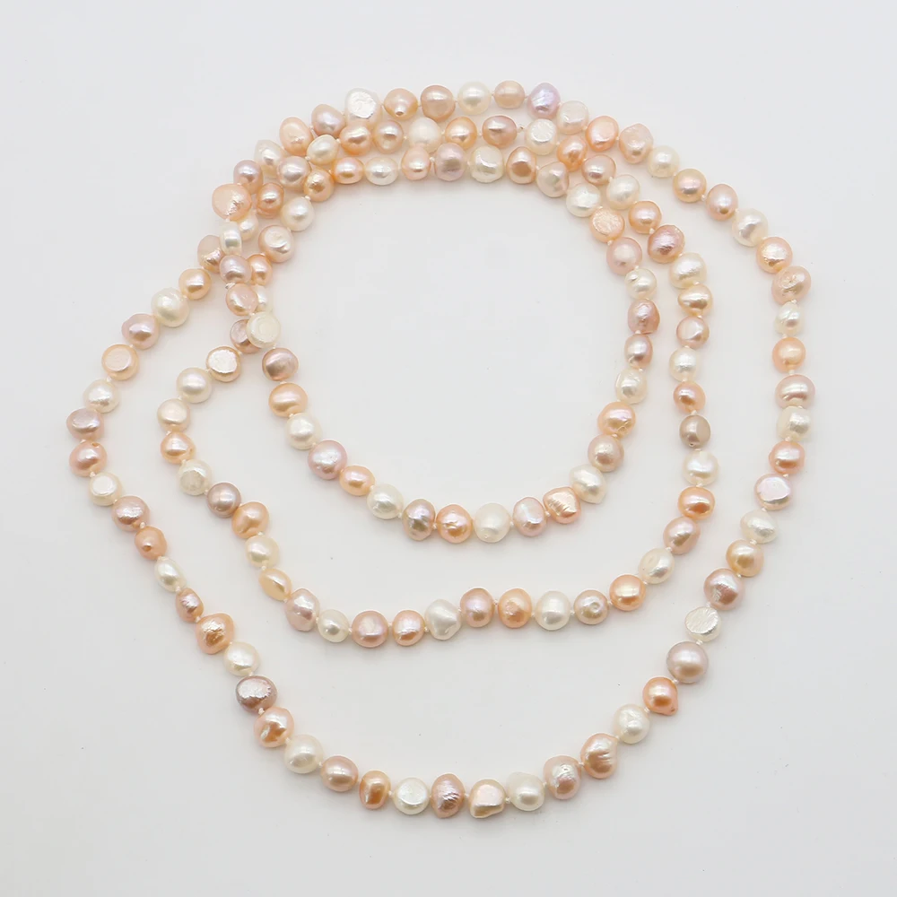 Irregular Natural Freshwater Pearl Necklace Double-sided Horizontal Holes Pearl Space Bead Bracelet Jewelry Accessory 1 Strand
Irregular Natural Freshwater Pearl Necklace Double-sided Horizontal Holes Pearl Space Bead Bracelet Jewelry Accessory 1 Strand
