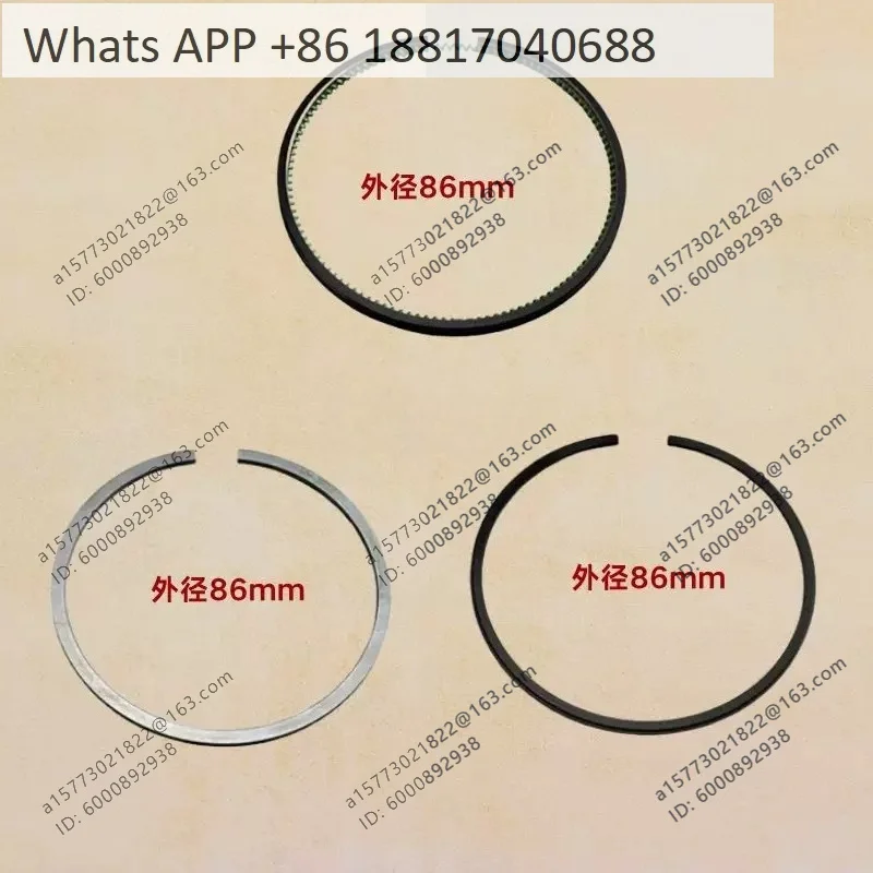 C240 three rings, forklift engine piston ring, one set of 4 cylinders 8-94471-442-0
C240 three rings, forklift engine piston ring, one set of 4 cylinders 8-94471-442-0