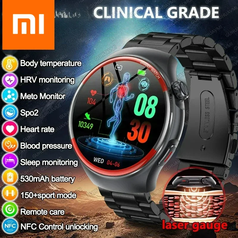 Xiaomi медсестры, здоровье, лечение лазера, кровяное давление, умные часы для мужчин, пульс, сон, Bluetooth-вызов, монитор тела, умные часы
Xiaomi медсестры, здоровье, лечение лазера, кровяное давление, умные часы для мужчин, пульс, сон, Bluetooth-вызов, монитор тела, умные часы