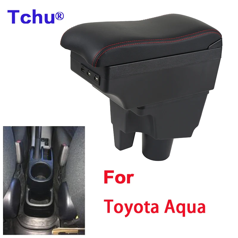 For Toyota Aqua Armrest For Toyota Aqua Prius C car armrest box Internal modification USB charging Car accessories Storage box
For Toyota Aqua Armrest For Toyota Aqua Prius C car armrest box Internal modification USB charging Car accessories Storage box