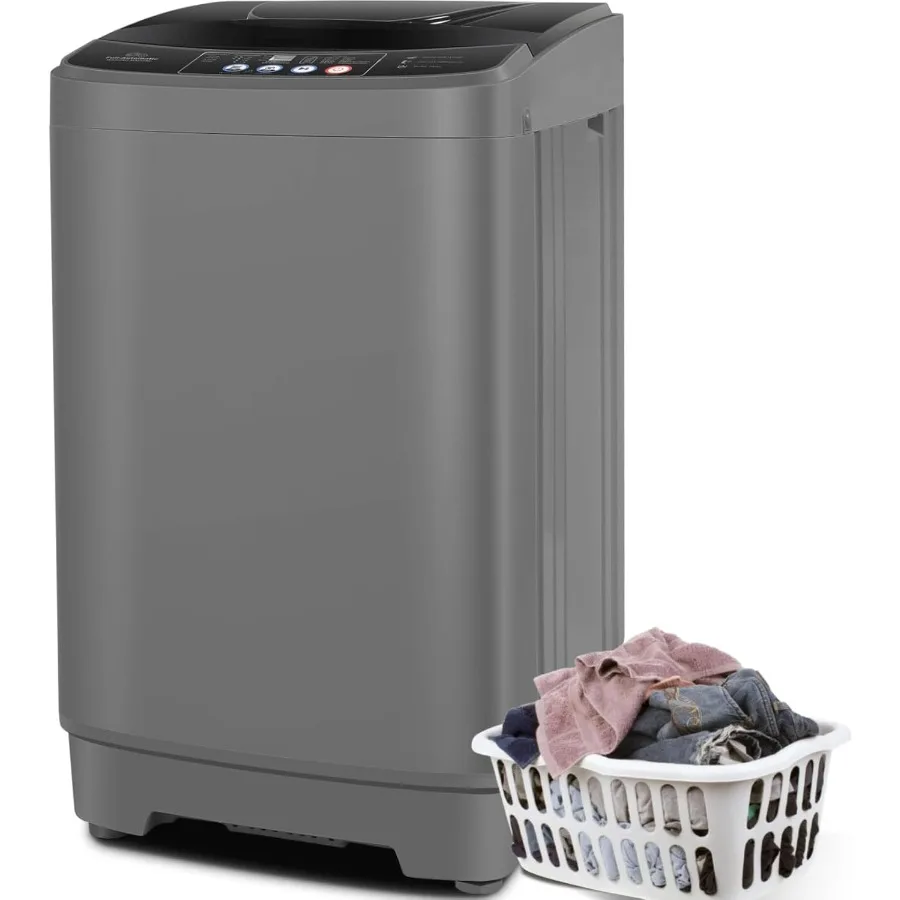 Portable Washing Machine 20Lbs with Drain Pump for Compact Laundry Solution in Apartments Homes Dorms and RVs 2.8 Cu.ft Capacit
Portable Washing Machine 20Lbs with Drain Pump for Compact Laundry Solution in Apartments Homes Dorms and RVs 2.8 Cu.ft Capacit