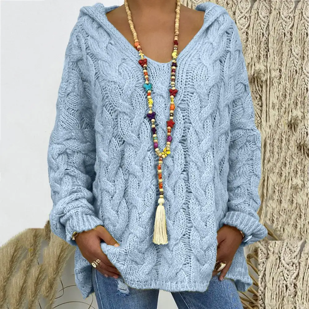 Solid Color Knitted Sweater Batwing Long Sleeve Knitted Pullover Autumn Winter O-Neck Loose Fit Women Knitwear Ladies Clothing
Solid Color Knitted Sweater Batwing Long Sleeve Knitted Pullover Autumn Winter O-Neck Loose Fit Women Knitwear Ladies Clothing