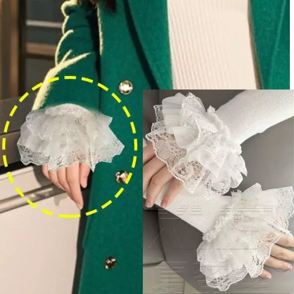 Лолита Кружева Осень Зима Теплые Рукава Вязаные Милые Фея Рукава Рукавицы Женские Оборки Кружевные Манжеты Эластичные Длинные Гетры
Лолита Кружева Осень Зима Теплые Рукава Вязаные Милые Фея Рукава Рукавицы Женские Оборки Кружевные Манжеты Эластичные Длинные Гетры