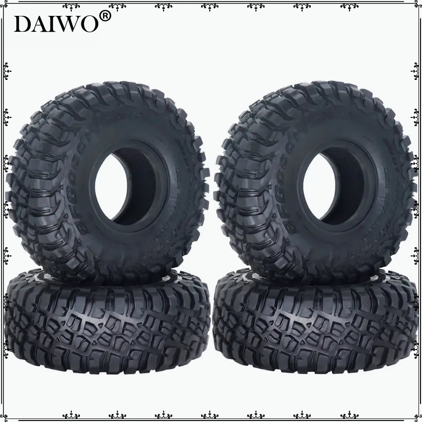 4pcs 1.9inch 118mm Rubber Tires for 1/10 Rock Track Redcat Scx10 Ii Axial 90046/90047 Rc4wd Yikong D90 Trx4 Trx6 Rc Car Tyre
4pcs 1.9inch 118mm Rubber Tires for 1/10 Rock Track Redcat Scx10 Ii Axial 90046/90047 Rc4wd Yikong D90 Trx4 Trx6 Rc Car Tyre