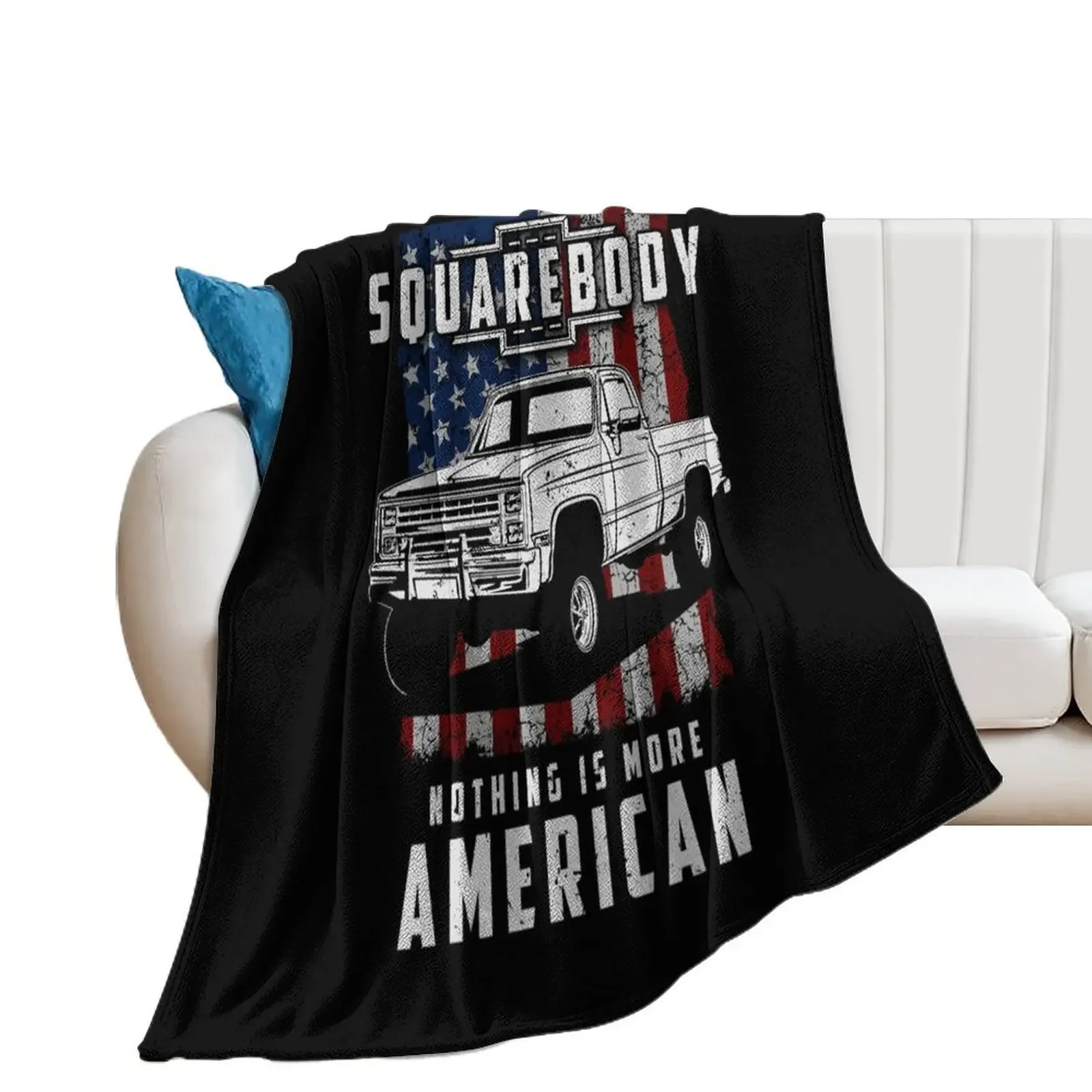 Squarebody Nothing More Американское забавное одеяло с квадратным корпусом для водителя пикапа, одиночные милые одеяла
Squarebody Nothing More Американское забавное одеяло с квадратным корпусом для водителя пикапа, одиночные милые одеяла