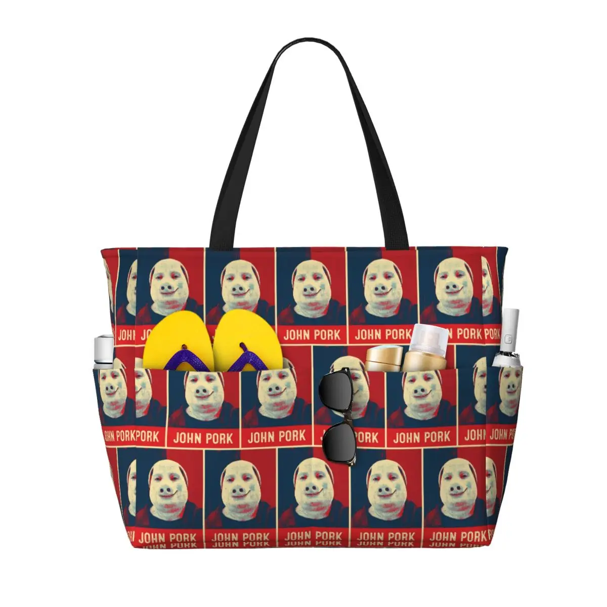 John Pork Is Calling Beach Tote Bag Sport Gym Yoga Duffle Large Tote Bag Women Travel Bag Fitness bag
John Pork Is Calling Beach Tote Bag Sport Gym Yoga Duffle Large Tote Bag Women Travel Bag Fitness bag