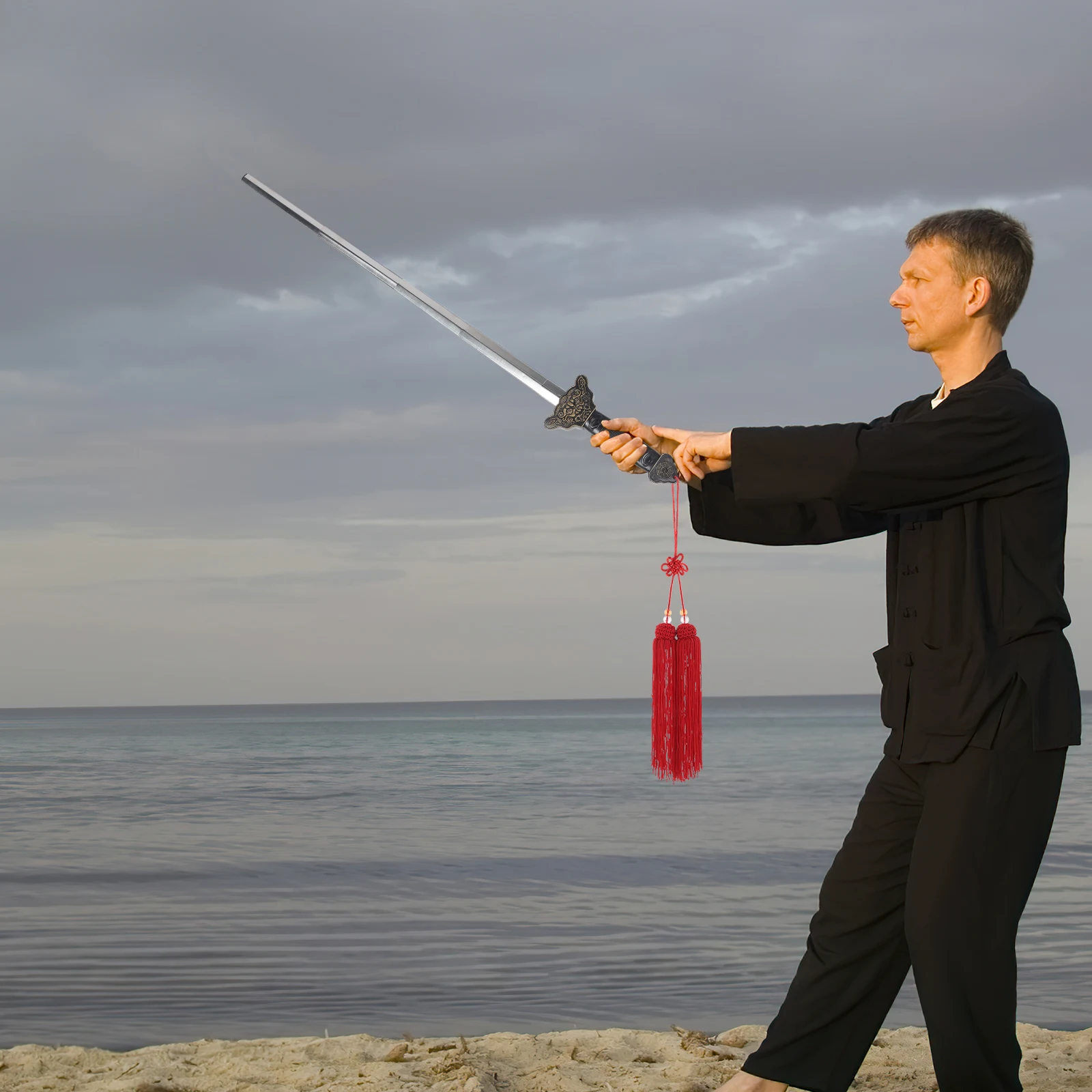 Ice Silk Tassel Chinese Style Pendant For Martial Arts Dance Performance Hanfu Accessory Red Knot Tassel Decor
Ice Silk Tassel Chinese Style Pendant For Martial Arts Dance Performance Hanfu Accessory Red Knot Tassel Decor