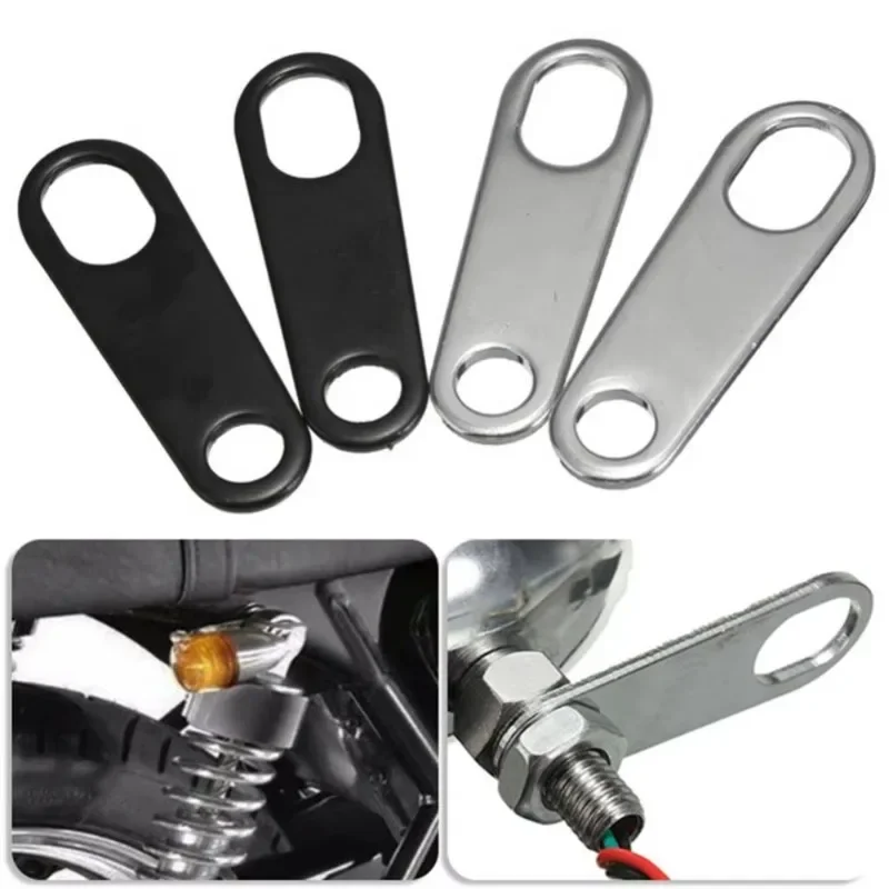 2Pcs Motorcycle Turn Signal Light Lamp Holder Universal Shock Mount Brackets Fork Ear Clamps 10mm For Cafe Racer Dirt Pit Bike
2Pcs Motorcycle Turn Signal Light Lamp Holder Universal Shock Mount Brackets Fork Ear Clamps 10mm For Cafe Racer Dirt Pit Bike