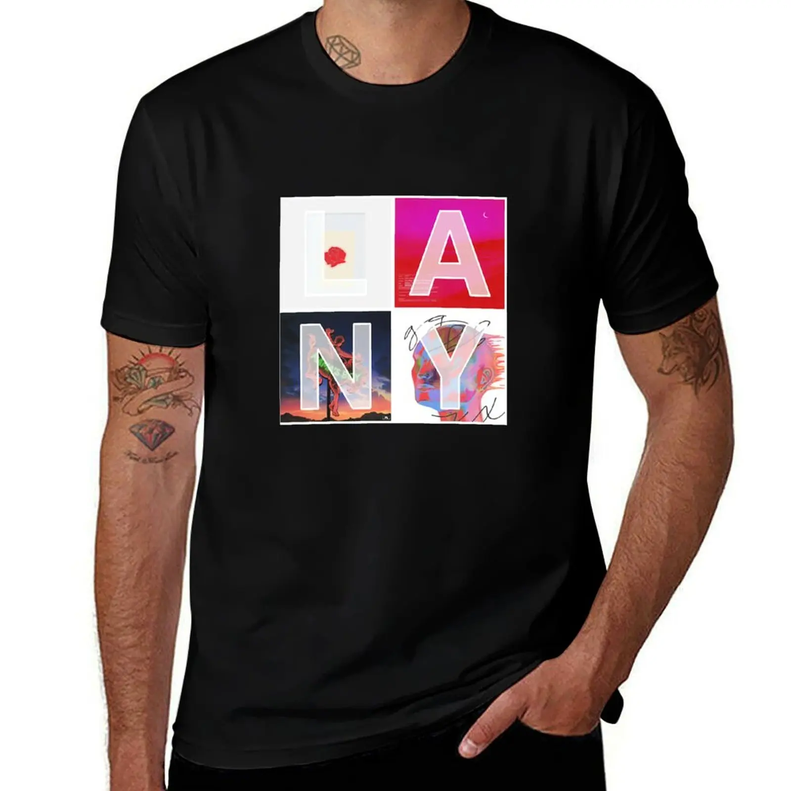 LANY album mosaic Classic Classic T-Shirt sports fans blanks T-shirts oversize plain t shirts men
LANY album mosaic Classic Classic T-Shirt sports fans blanks T-shirts oversize plain t shirts men