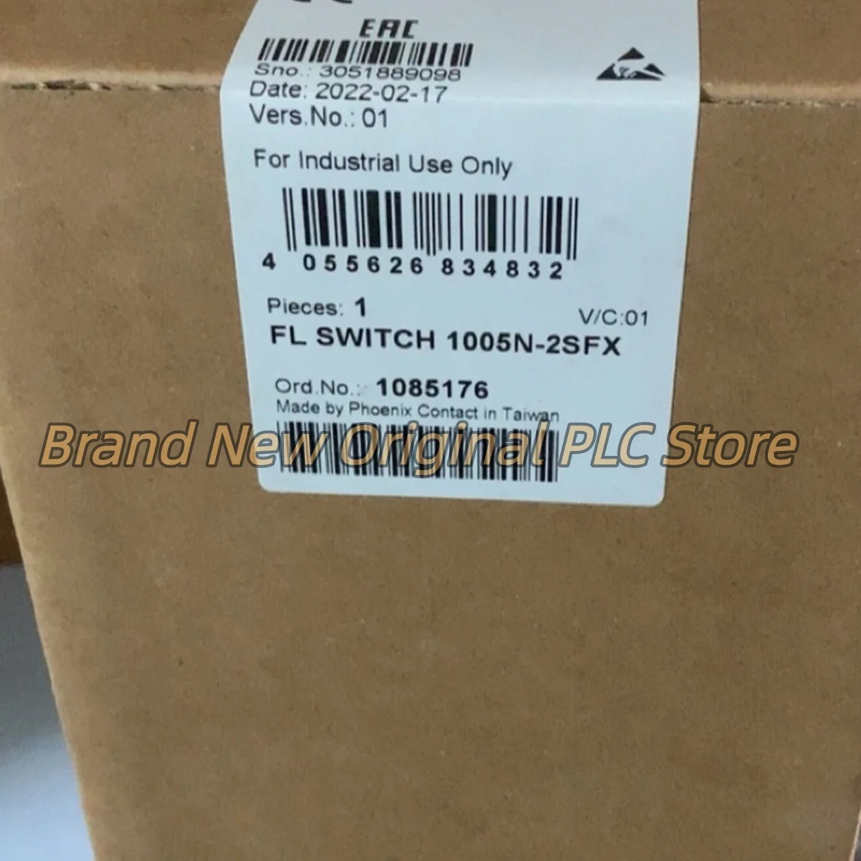 industrial switch 1085176 FL SWITCH 1005N-2SFX 2891929 FL SWITCH SFN 8TX 100%NEW
industrial switch 1085176 FL SWITCH 1005N-2SFX 2891929 FL SWITCH SFN 8TX 100%NEW