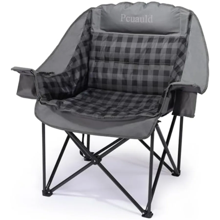 Camping Chairs for Adults Heavy Duty Padded Folding XL Camp Chairs with Cup Holder, Supports 500lbs, Oversized Large Outdoor Wi
Camping Chairs for Adults Heavy Duty Padded Folding XL Camp Chairs with Cup Holder, Supports 500lbs, Oversized Large Outdoor Wi