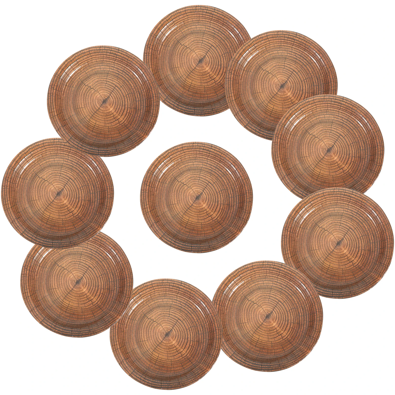 10pcs Wood Grain Paper 9 Inch Disposable Party Tableware Gathering Festival Dinner Plates Versatile Usage Safe Healthy Food
10pcs Wood Grain Paper 9 Inch Disposable Party Tableware Gathering Festival Dinner Plates Versatile Usage Safe Healthy Food