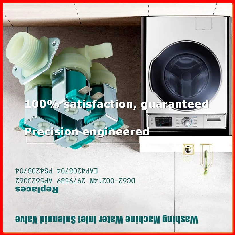 DC62-00214M Washer Water Valve for Replaces DC62-00214M 2979589 AP5623062 PS4208704 EAP4208704-A68X
DC62-00214M Washer Water Valve for Replaces DC62-00214M 2979589 AP5623062 PS4208704 EAP4208704-A68X