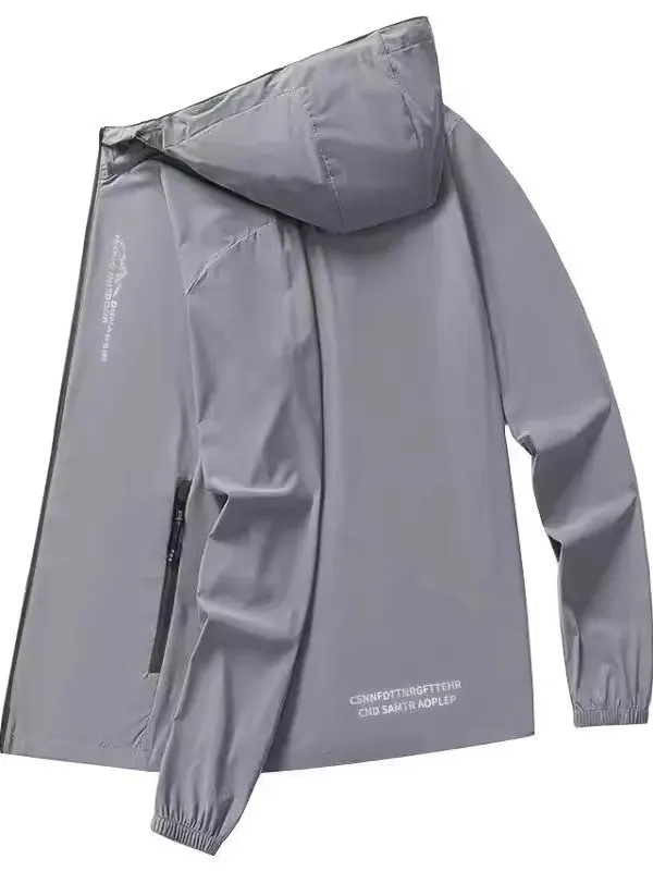 Ice Silk Outdoor Men's UV Protection Jacket Summer Lightweight Anti-Uv Loose Fit Long Sleeve Zipper Closure Hooded Jacket
Ice Silk Outdoor Men's UV Protection Jacket Summer Lightweight Anti-Uv Loose Fit Long Sleeve Zipper Closure Hooded Jacket