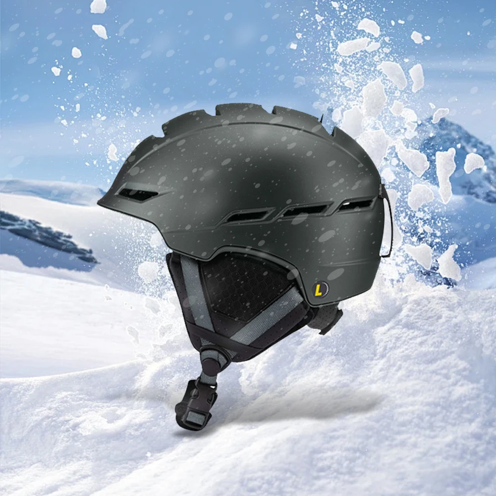 Ski Helmet Sports Safety Helmet Adjustable Ski Protective Helmet 12 Vents Lightweight Snowboard Helmet for Skiing Snowboarding
Ski Helmet Sports Safety Helmet Adjustable Ski Protective Helmet 12 Vents Lightweight Snowboard Helmet for Skiing Snowboarding