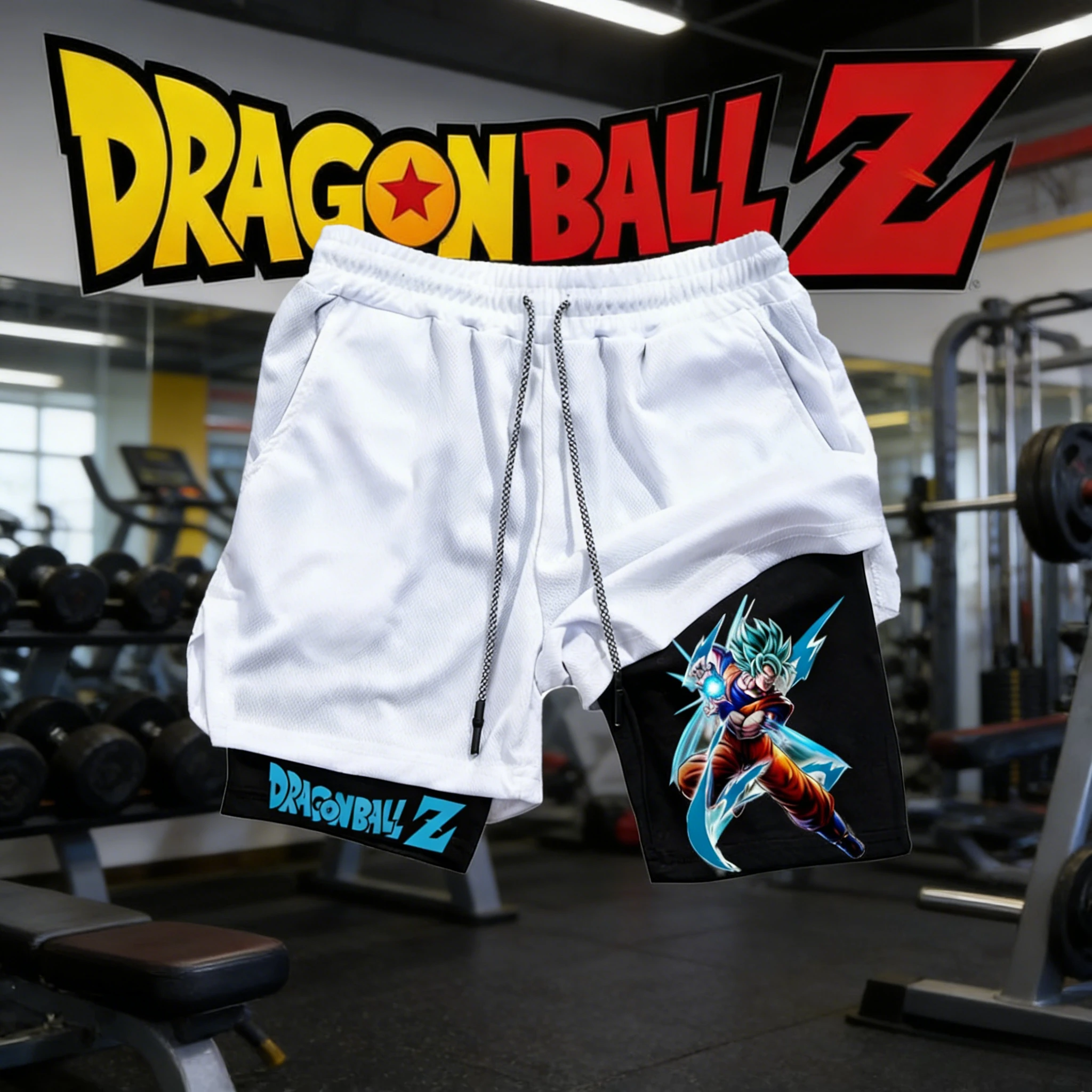 2026 Summer Dragon Ball Super Saiyan Blue Goku 3D Print Double Layer Shorts - Quick Dry Breathable Men's Fitness Workout Shorts
2026 Summer Dragon Ball Super Saiyan Blue Goku 3D Print Double Layer Shorts - Quick Dry Breathable Men's Fitness Workout Shorts