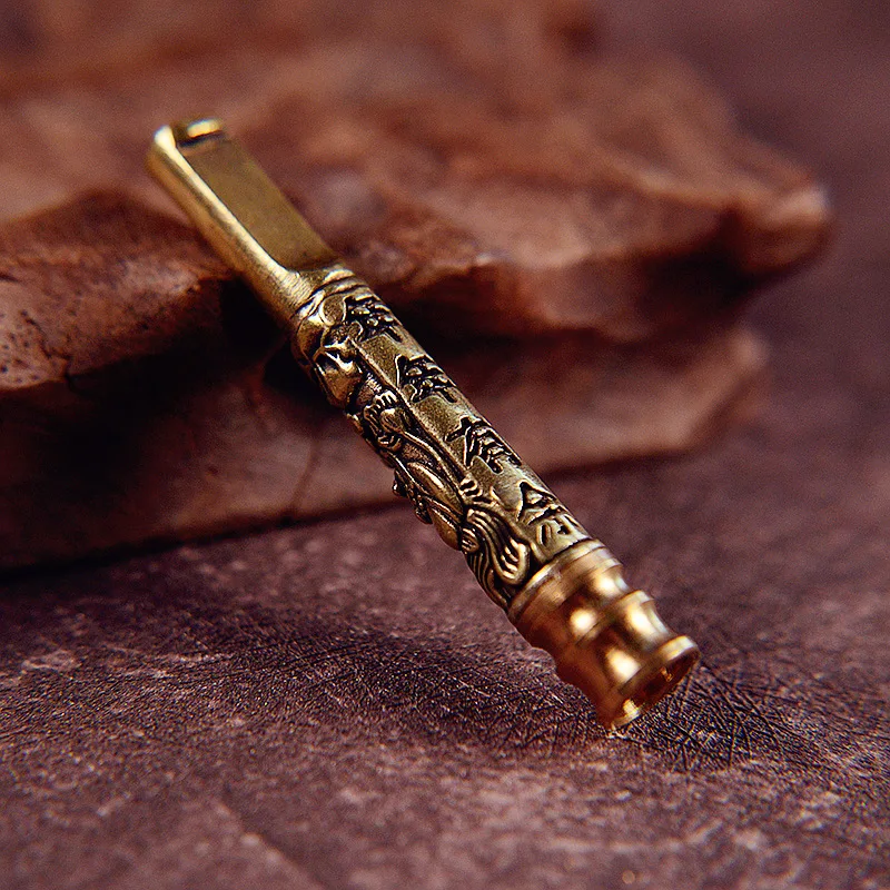 Трубка дракона из чистой латуни, короткий портативный медный стержень с фильтром, съемная толстая и тонкая сигарета, готовая
Трубка дракона из чистой латуни, короткий портативный медный стержень с фильтром, съемная толстая и тонкая сигарета, готовая