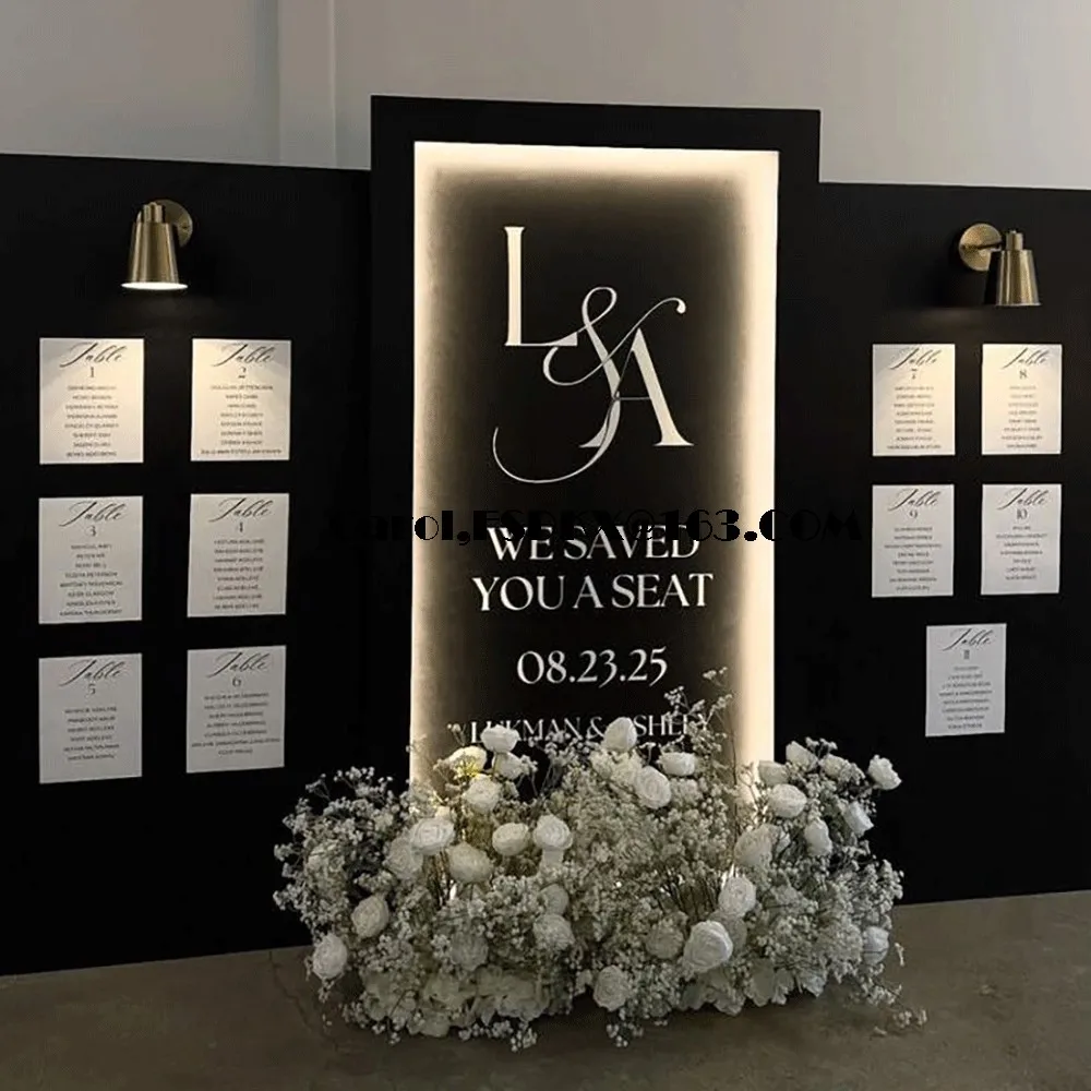 Event Party Reception Decorations Seating Chart Wedding Welcome Sign Backdrop Stand
Event Party Reception Decorations Seating Chart Wedding Welcome Sign Backdrop Stand