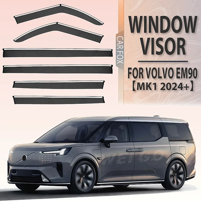 4/6Pcs For VOLVO EM90 2024+ Car Window Visor Rain Sun Shade Side Windshield Awning Auto Accessories
4/6Pcs For VOLVO EM90 2024+ Car Window Visor Rain Sun Shade Side Windshield Awning Auto Accessories
