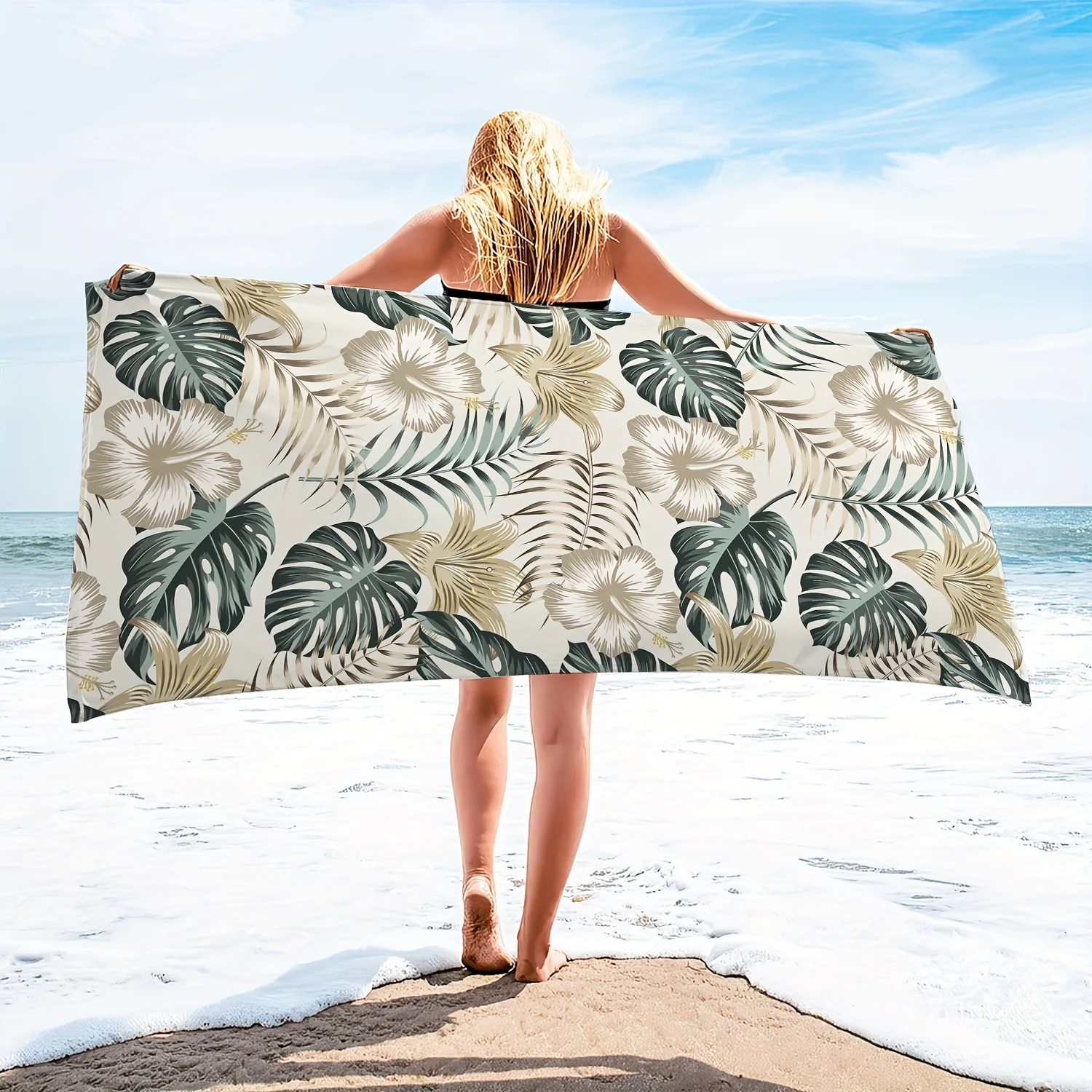 Tropical Leaf Beach Towel" - Ideal for Vibrant, Fun & Unique Summer Accessories with Exotic Charm and Bright Style
Tropical Leaf Beach Towel" - Ideal for Vibrant, Fun & Unique Summer Accessories with Exotic Charm and Bright Style
