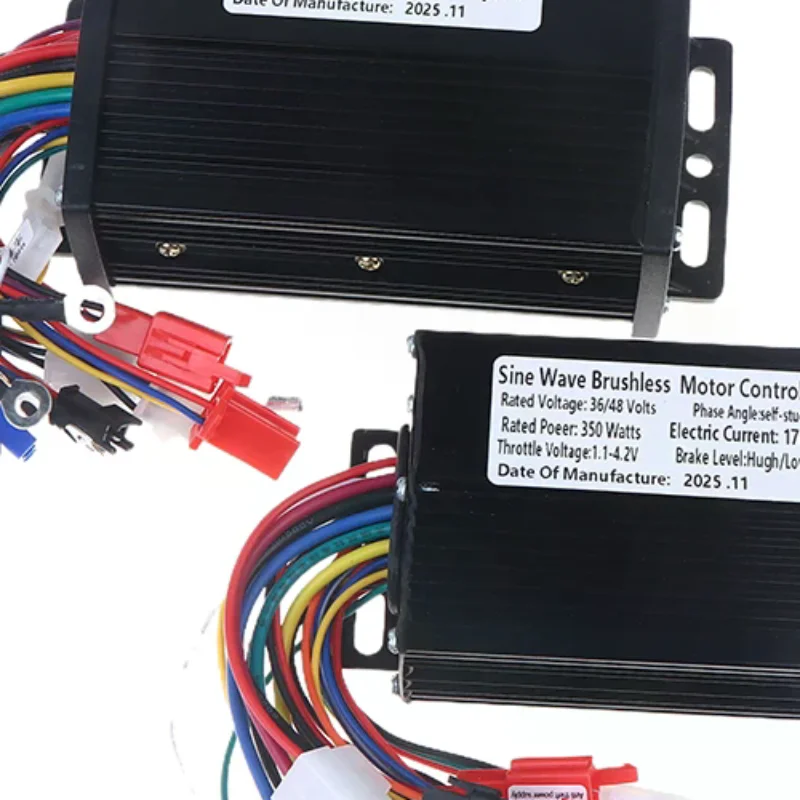 36V 48V 20A Sine Wave Brushless Motor Controller - 350W-500W For E-Bike Compatible With SM Connectors
36V 48V 20A Sine Wave Brushless Motor Controller - 350W-500W For E-Bike Compatible With SM Connectors