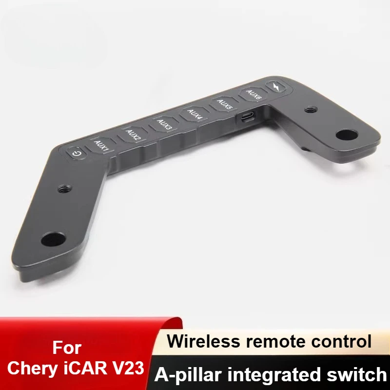 For Chery iCAR V23 2025 Remote Control Switch Modified Armrest Integrated Wireless Control Panel Strobe Handle Spotlight Switch
For Chery iCAR V23 2025 Remote Control Switch Modified Armrest Integrated Wireless Control Panel Strobe Handle Spotlight Switch