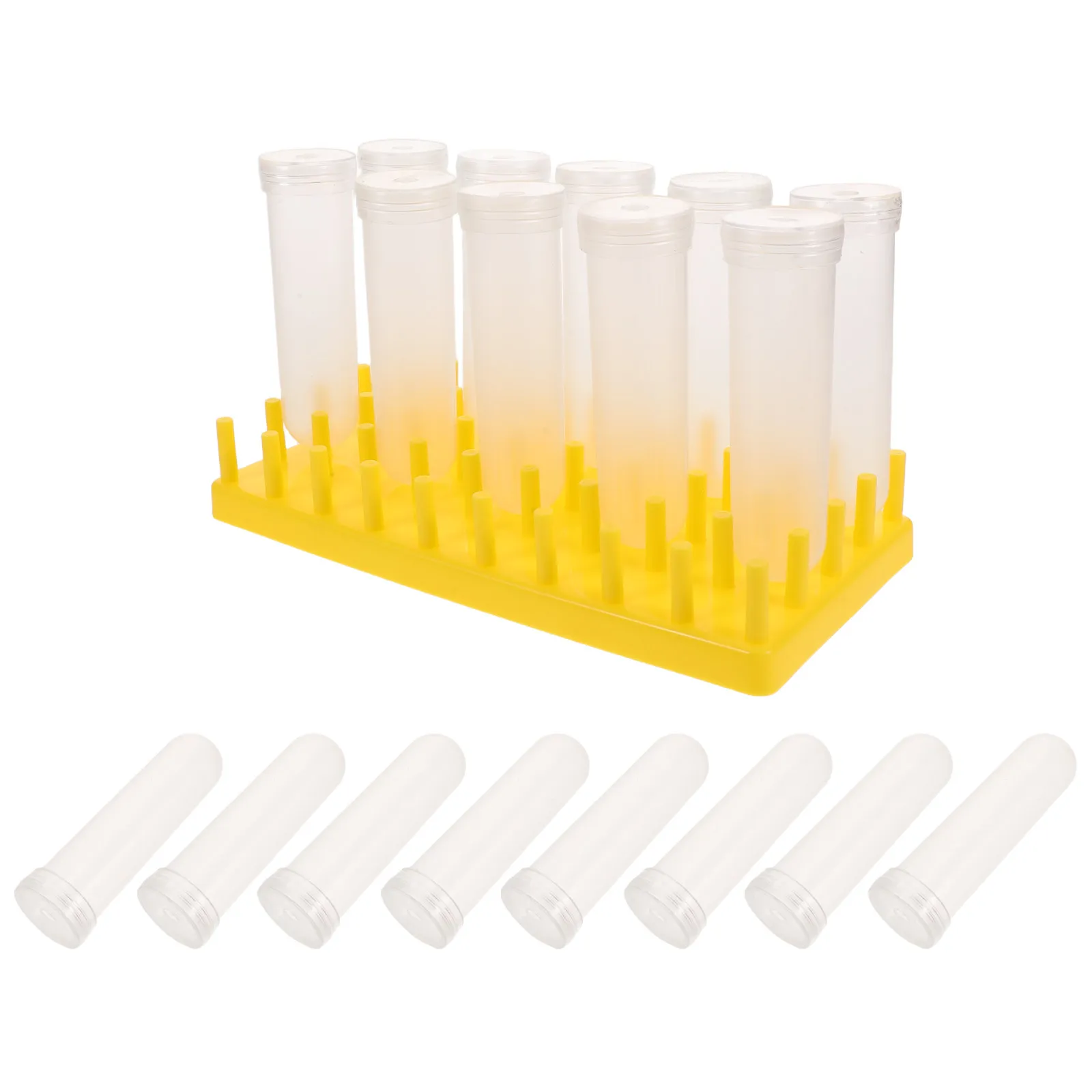 1Set Floral Water Tubes with Caps Stand for Arrangements 4.2-Inch 55Ml Reusable Plastic Flower Vials Leak-Proof Single Stem
1Set Floral Water Tubes with Caps Stand for Arrangements 4.2-Inch 55Ml Reusable Plastic Flower Vials Leak-Proof Single Stem