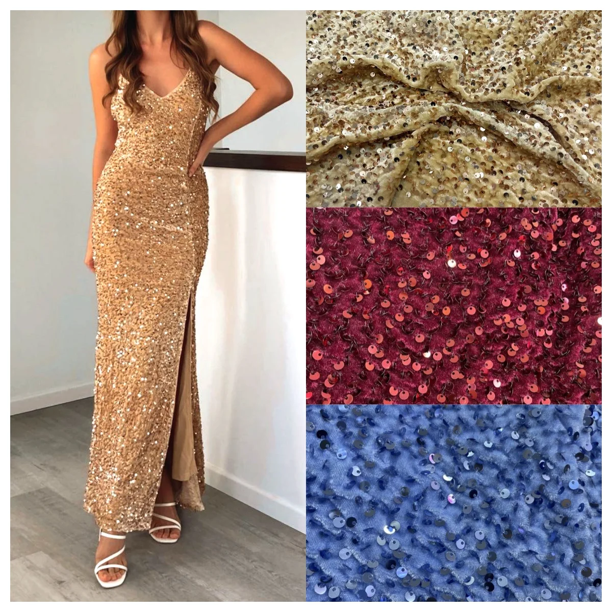 Colorful Sparkly Velvet Sequin Fabric Non Directional Plush Durable Shiny Dense Textile Perfect For Party Dresses And Stage
Colorful Sparkly Velvet Sequin Fabric Non Directional Plush Durable Shiny Dense Textile Perfect For Party Dresses And Stage