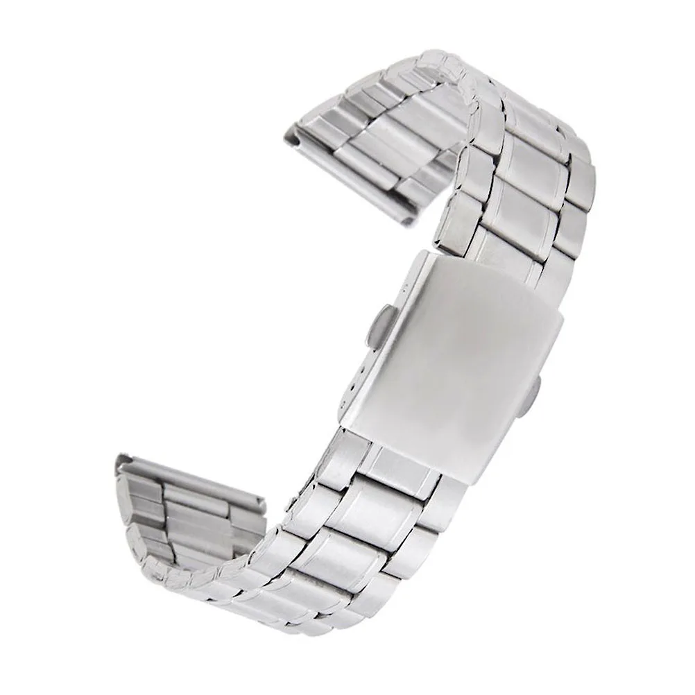 Stainless Steel Watch Band 18mm 22mm Silver Replacement 17 7cm Long 3 2mm Thick Deployment Buckle Straight End Quick Release
Stainless Steel Watch Band 18mm 22mm Silver Replacement 17 7cm Long 3 2mm Thick Deployment Buckle Straight End Quick Release