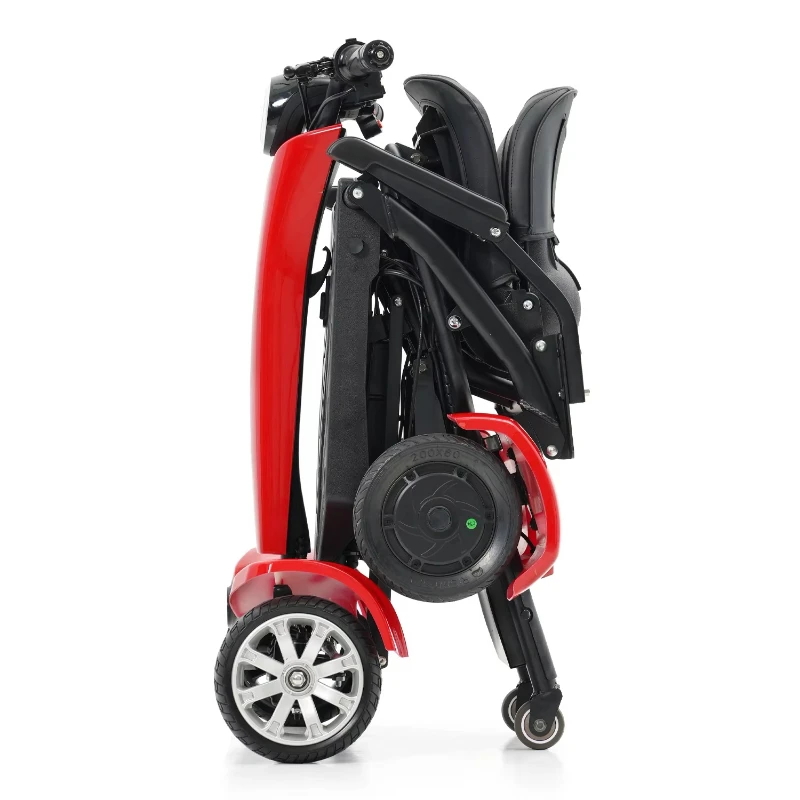 The elderly electric moped P1 automatic folding travel scooter automatic folding scooter
The elderly electric moped P1 automatic folding travel scooter automatic folding scooter