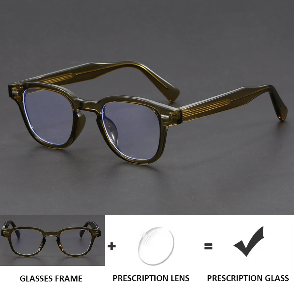 Retro Square Prescription Glasses Anti Blue Light Optical Lenses Reading Glasses Men Women Myopia Eyeglasses for Unisex Fashion
Retro Square Prescription Glasses Anti Blue Light Optical Lenses Reading Glasses Men Women Myopia Eyeglasses for Unisex Fashion