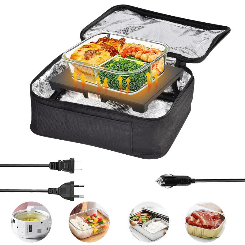 12V 24V 110V 220V Oxford Electric Heating Bag Dual Use Bento Lunch Box Meal Food Milk Heated Warmer Oven Pack Travel Picnic
12V 24V 110V 220V Oxford Electric Heating Bag Dual Use Bento Lunch Box Meal Food Milk Heated Warmer Oven Pack Travel Picnic